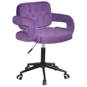 Стілець Onder Mebli Gor BK-Modern Office Пурпуровий B-1013 Оксамит