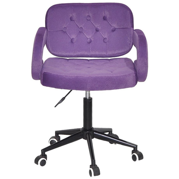 Стілець Onder Mebli Gor BK-Modern Office Пурпуровий B-1013 Оксамит-1