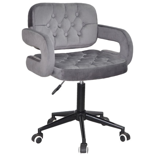 Стілець Onder Mebli Gor BK-Modern Office Сірий B-1034 Оксамит-0