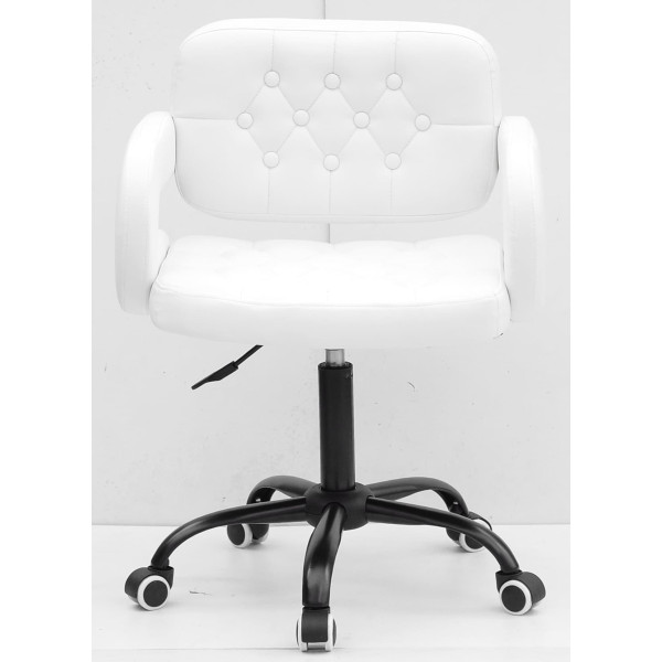 Стул Onder Mebli GOR BK-Office Белый Экокожа-1