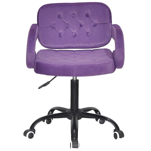 Стілець Onder Mebli GOR BK-Office Пурпуровий B-1013 Оксамит-1