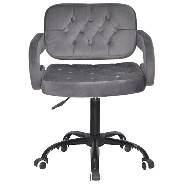 Стілець Onder Mebli GOR BK-Office Сірий B-1034 Оксамит-1