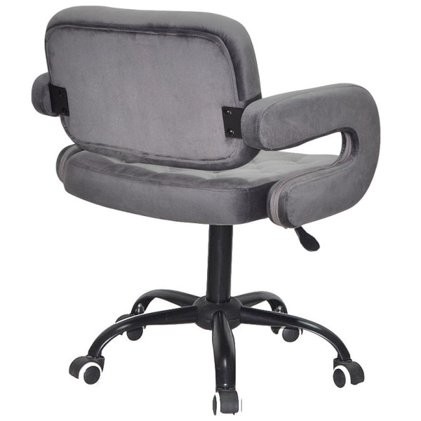 Стілець Onder Mebli GOR BK-Office Сірий B-1034 Оксамит-2