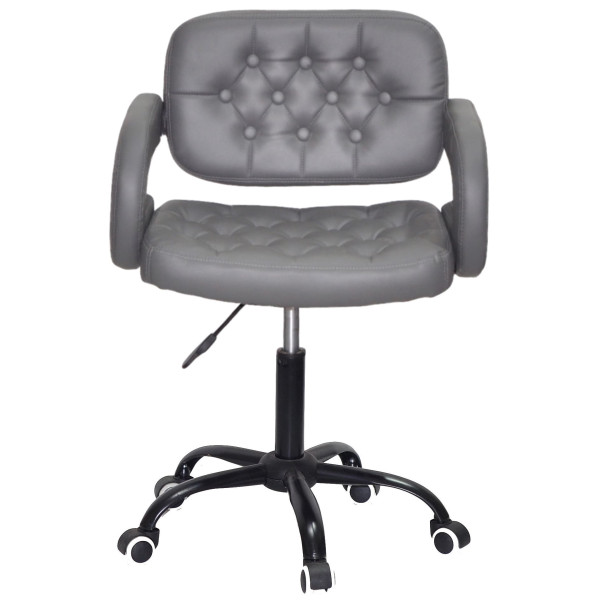 Стілець Onder Mebli GOR BK-Office Сірий 1001 Екошкіра-1