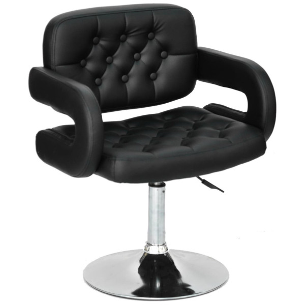 Стілець Onder Mebli GOR CH-BASE Чорний Екошкіра-0