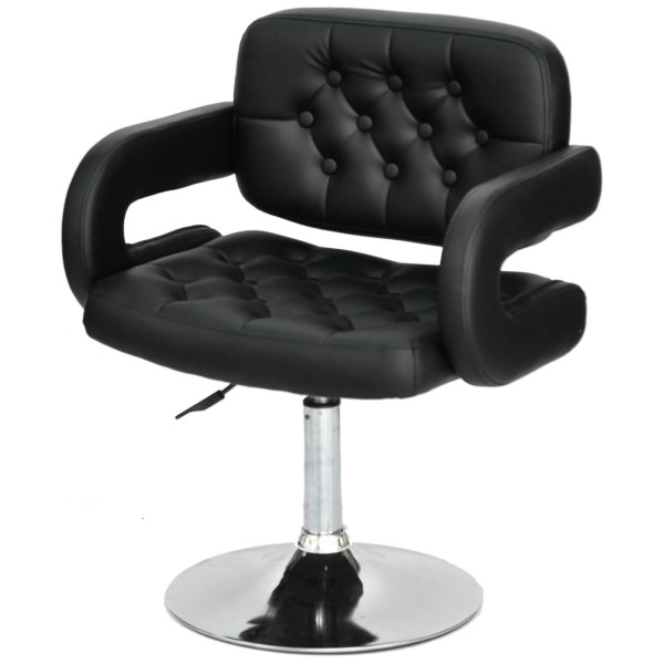 Стілець Onder Mebli GOR CH-BASE Чорний Екошкіра-2