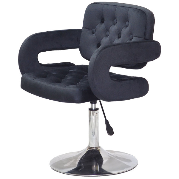 Стілець Onder Mebli GOR CH-BASE Чорний B-1011 Оксамит-2