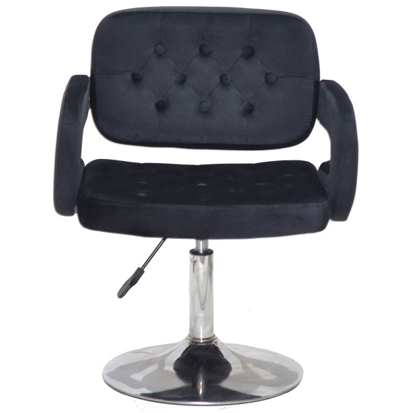 Стілець Onder Mebli GOR CH-BASE Чорний B-1011 Оксамит-1