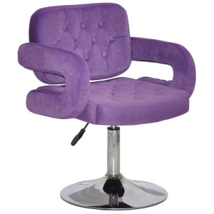 Стілець Onder Mebli GOR CH-BASE Пурпуровий B-1013 Оксамит