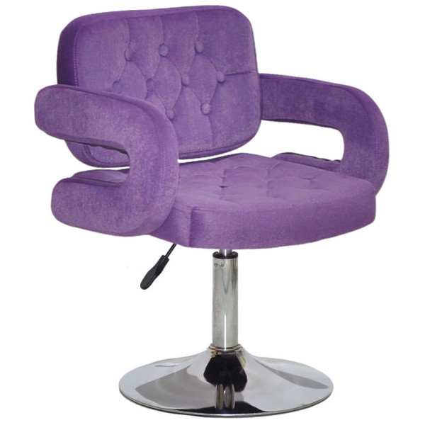 Стілець Onder Mebli GOR CH-BASE Пурпуровий B-1013 Оксамит-0