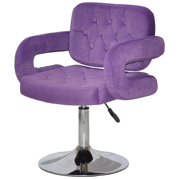 Стілець Onder Mebli GOR CH-BASE Пурпуровий B-1013 Оксамит-2
