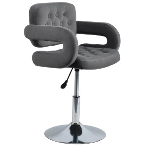 Стул Onder Mebli GOR CH-BASE Серый B-1004 Бархат