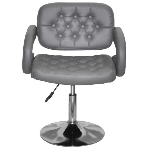Стілець Onder Mebli GOR CH-BASE Сірий 1001 Екошкіра-1