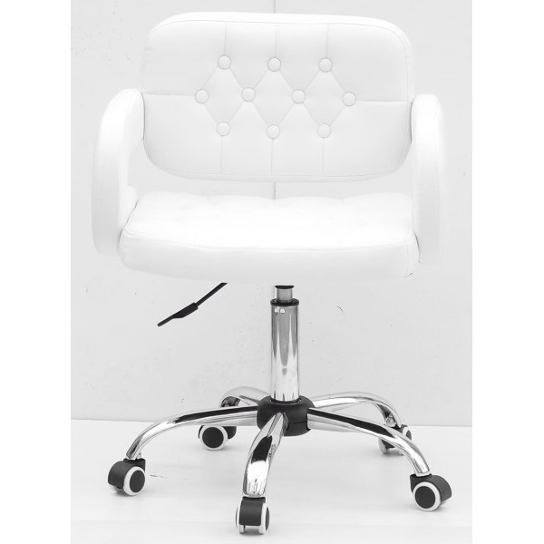 Стул Onder Mebli GOR CH-Office Белый Экокожа-1