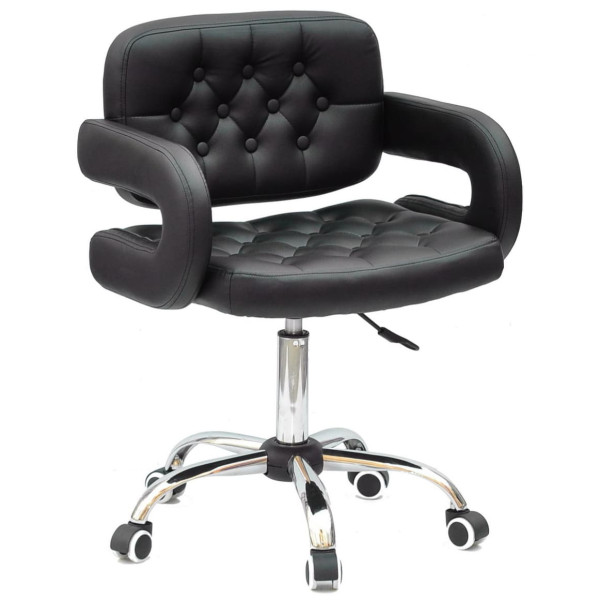 Стілець Onder Mebli GOR CH-Office Чорний Екошкіра-0