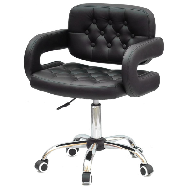 Стілець Onder Mebli GOR CH-Office Чорний Екошкіра-2