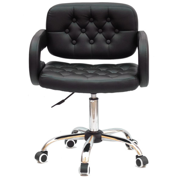 Стілець Onder Mebli GOR CH-Office Чорний Екошкіра-1