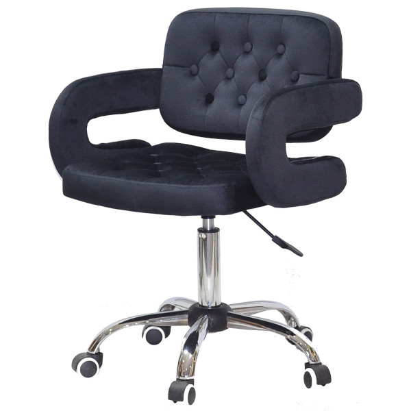 Стул Onder Mebli GOR CH-Office Черный B-1011 Бархат-2