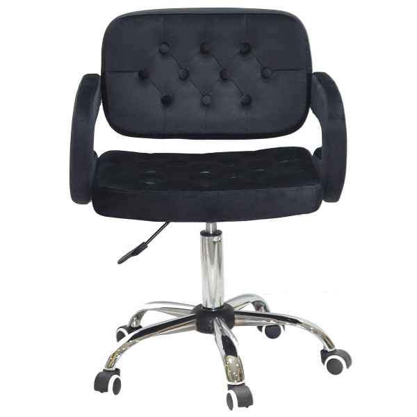 Стул Onder Mebli GOR CH-Office Черный B-1011 Бархат-1