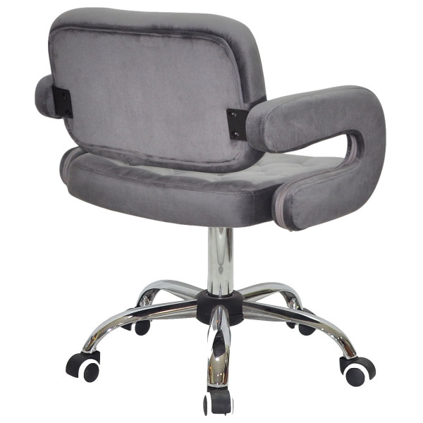 Стілець Onder Mebli GOR CH-Office Сірий B-1034 Оксамит-2