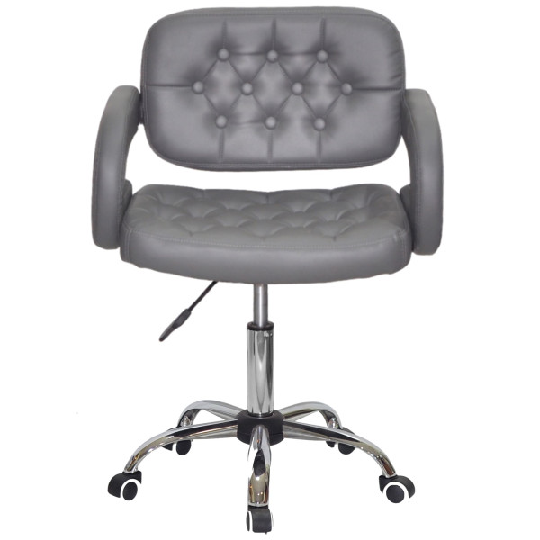 Стул Onder Mebli GOR CH-Office Серый 1001 Экокожа-1