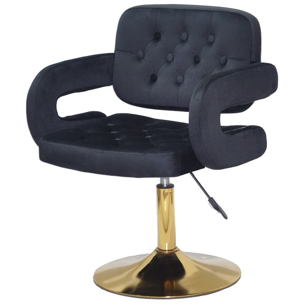 Стілець Onder Mebli GOR GD-BASE Чорний B-1011 Оксамит-2