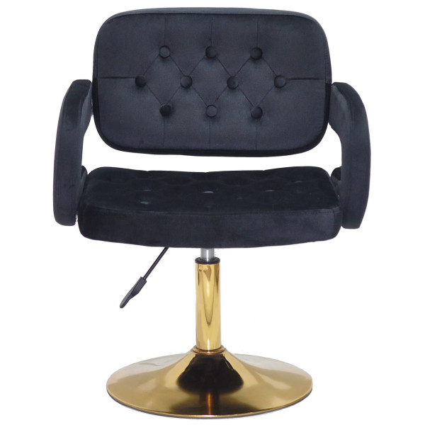 Стілець Onder Mebli GOR GD-BASE Чорний B-1011 Оксамит-1