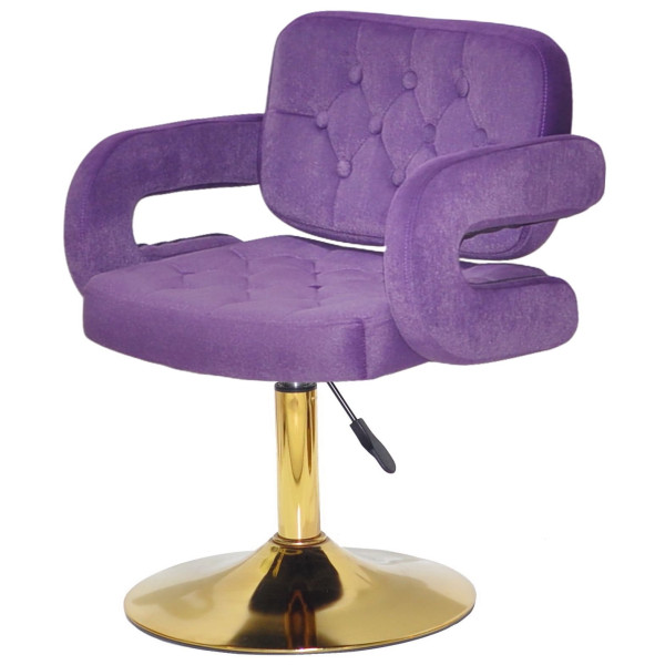 Стілець Onder Mebli GOR GD-BASE Пурпуровий B-1013 Оксамит-2