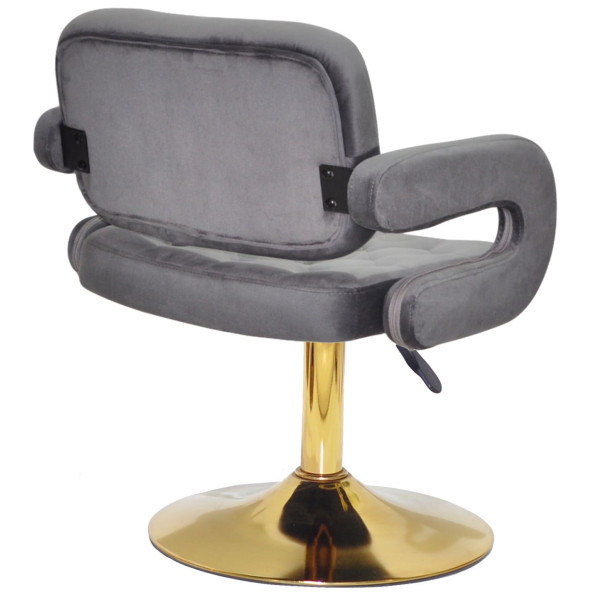 Стул Onder Mebli GOR GD-BASE Серый B-1034 Бархат-2