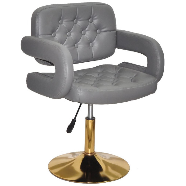 Стілець Onder Mebli GOR GD-BASE Сірий 1001 Екошкіра-0