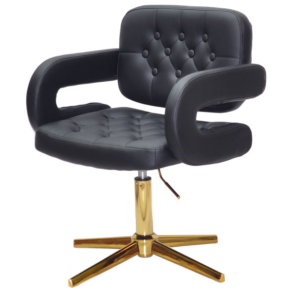 Стілець Onder Mebli Gor GD-Modern BASE Чорний Екошкіра-2