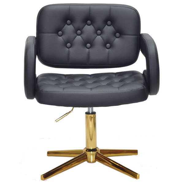 Стілець Onder Mebli Gor GD-Modern BASE Чорний Екошкіра-1