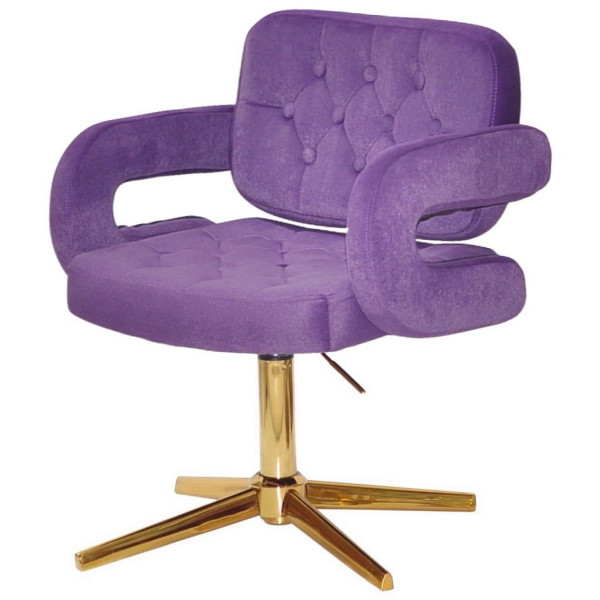 Стілець Onder Mebli Gor GD-Modern BASE Пурпуровий B-1013 Оксамит-2