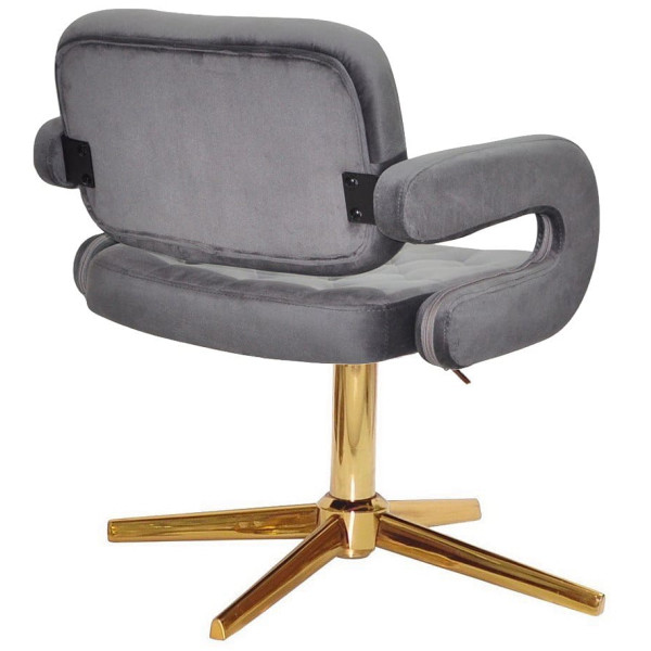 Стул Onder Mebli Gor GD-Modern BASE Серый B-1034 Бархат-2