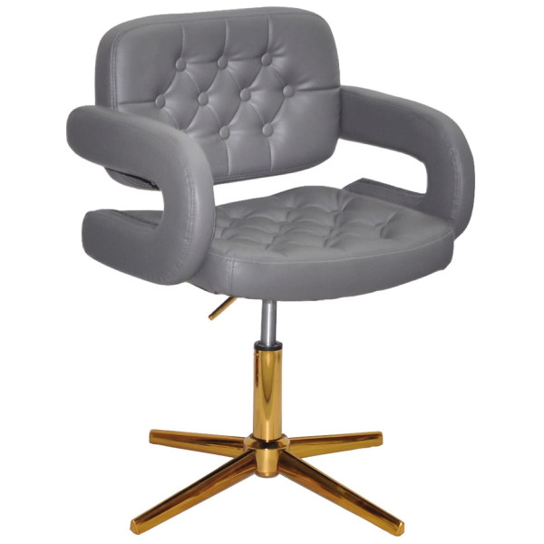 Стілець Onder Mebli Gor GD-Modern BASE Сірий 1001 Екошкіра-0