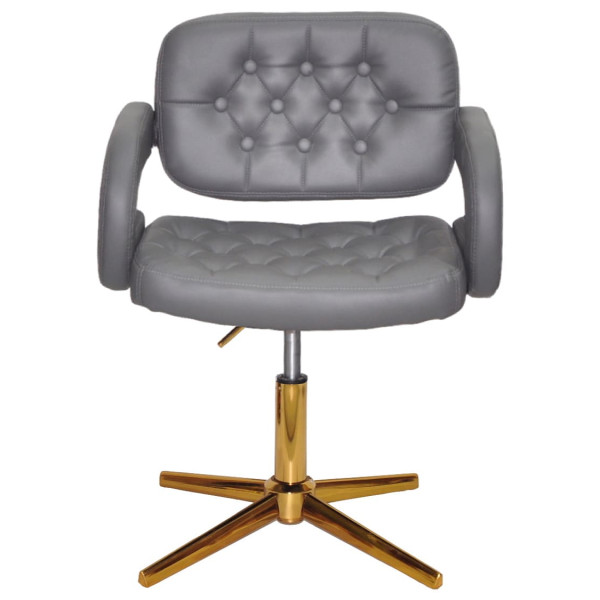 Стілець Onder Mebli Gor GD-Modern BASE Сірий 1001 Екошкіра-1