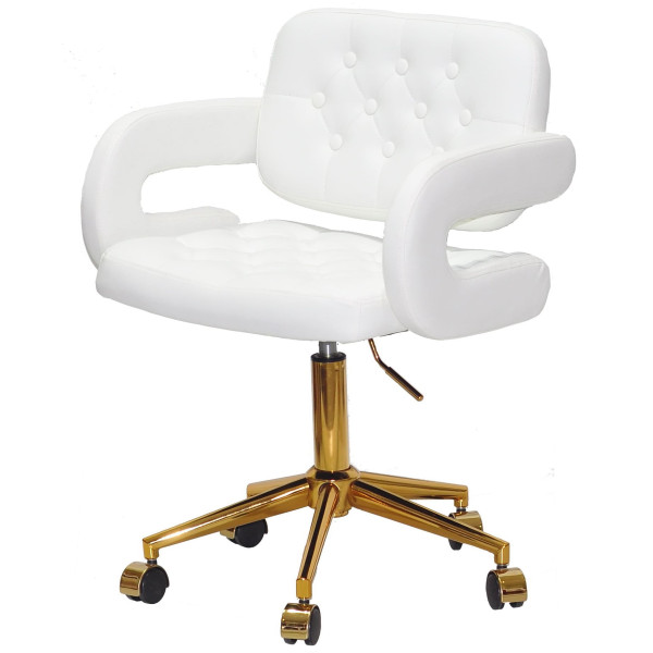 Стул Onder Mebli Gor GD-Modern Office Белый Экокожа-1