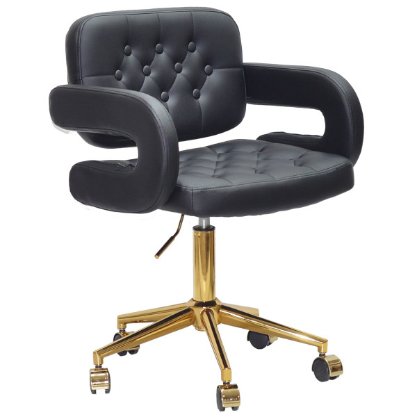 Стілець Onder Mebli Gor GD-Modern Office Чорний Екошкіра-0