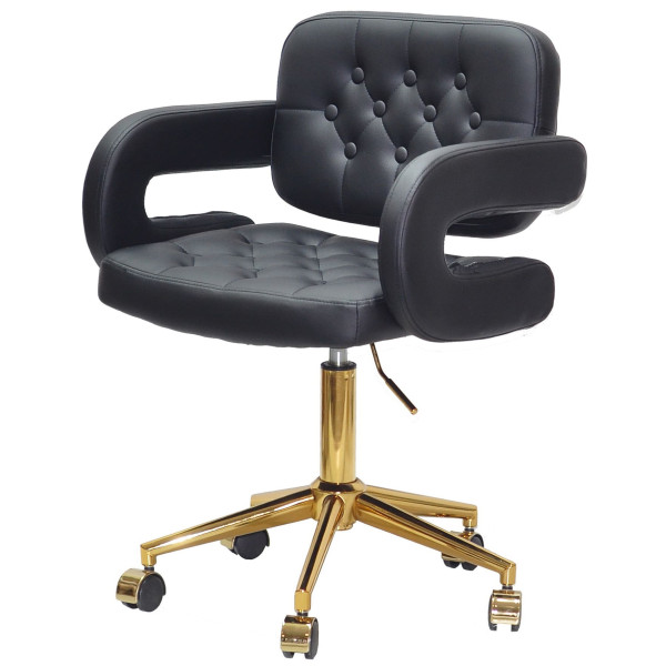 Стілець Onder Mebli Gor GD-Modern Office Чорний Екошкіра-2