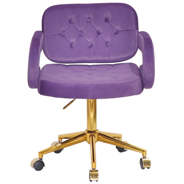 Стілець Onder Mebli Gor GD-Modern Office Пурпуровий B-1013 Оксамит-1