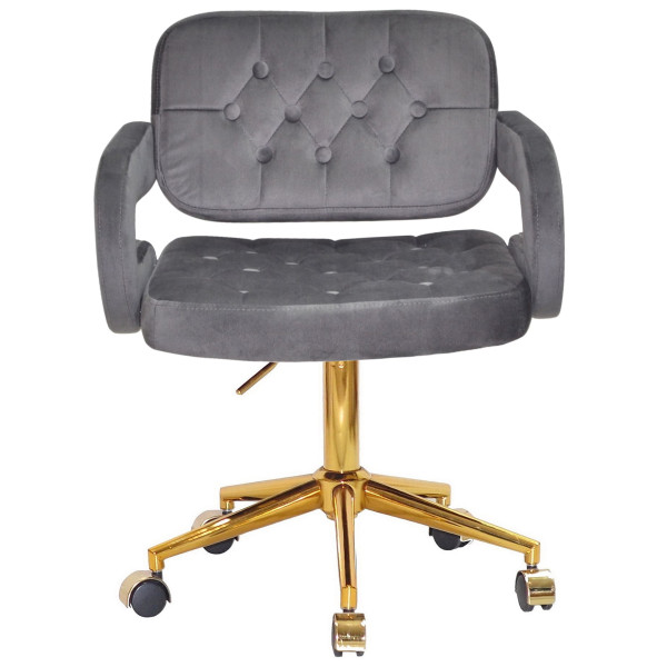 Стул Onder Mebli Gor GD-Modern Office Серый B-1034 Бархат-1