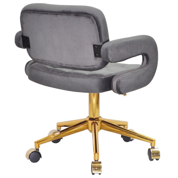 Стул Onder Mebli Gor GD-Modern Office Серый B-1034 Бархат-2