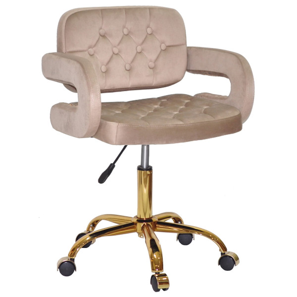 Стул Onder Mebli GOR GD-Office Кофейный B-1042 Бархат-0