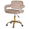 Стул Onder Mebli GOR GD-Office Кофейный B-1042 Бархат-1-thumb