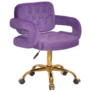 Стілець Onder Mebli GOR GD-Office Пурпуровий B-1013 Оксамит