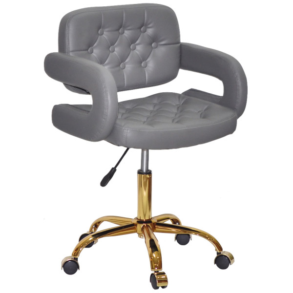 Стілець Onder Mebli GOR GD-Office Сірий 1001 Екошкіра-0