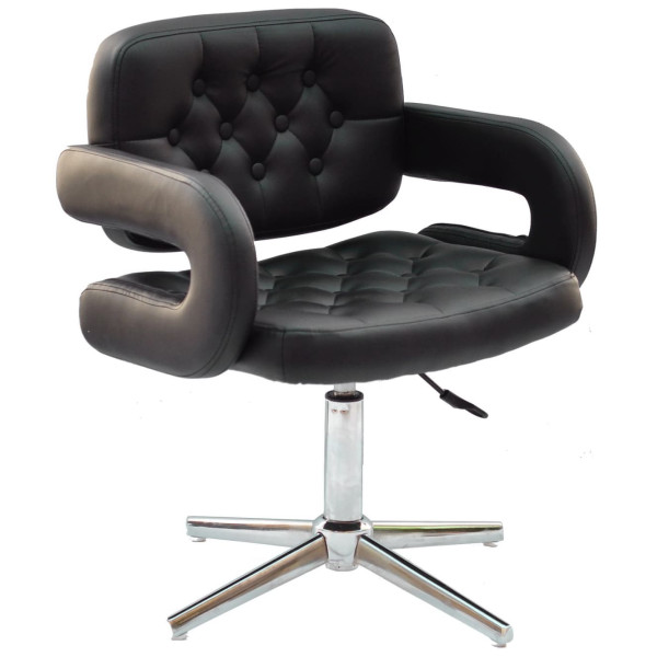 Стілець Onder Mebli Gor Modern BASE Чорний Екошкіра-0