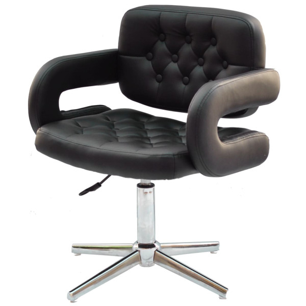 Стілець Onder Mebli Gor Modern BASE Чорний Екошкіра-2