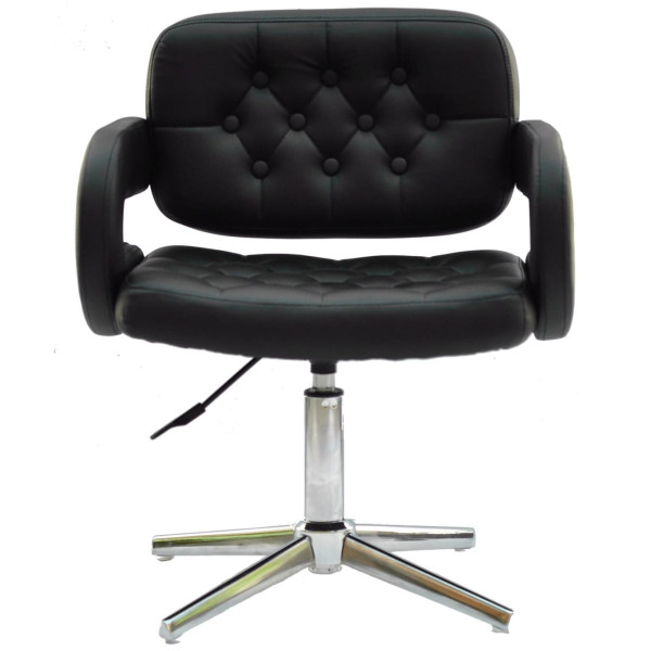 Стілець Onder Mebli Gor Modern BASE Чорний Екошкіра-1