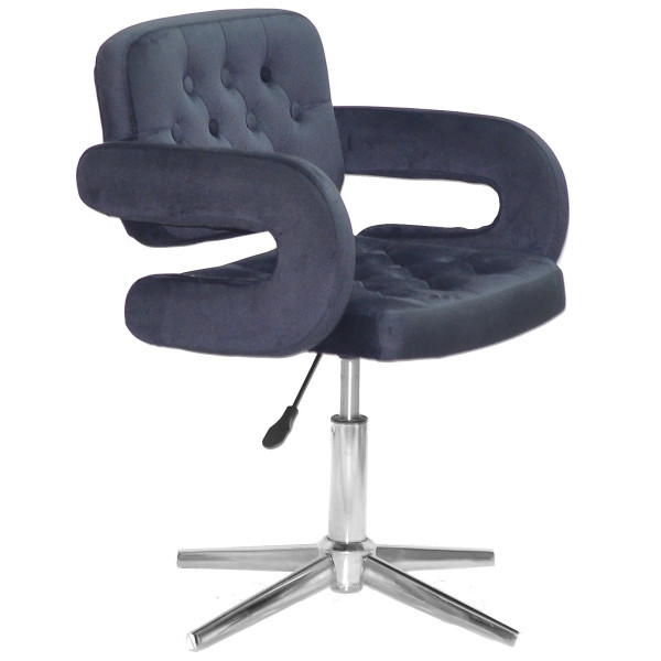 Стілець Onder Mebli Gor Modern BASE Чорний B-1011 Оксамит-0